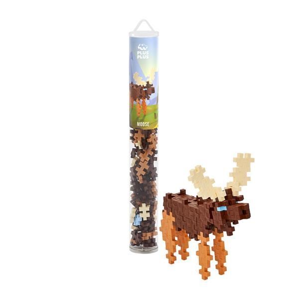 Plus-Plus 100 Tube Kreativ Bausteine Elch