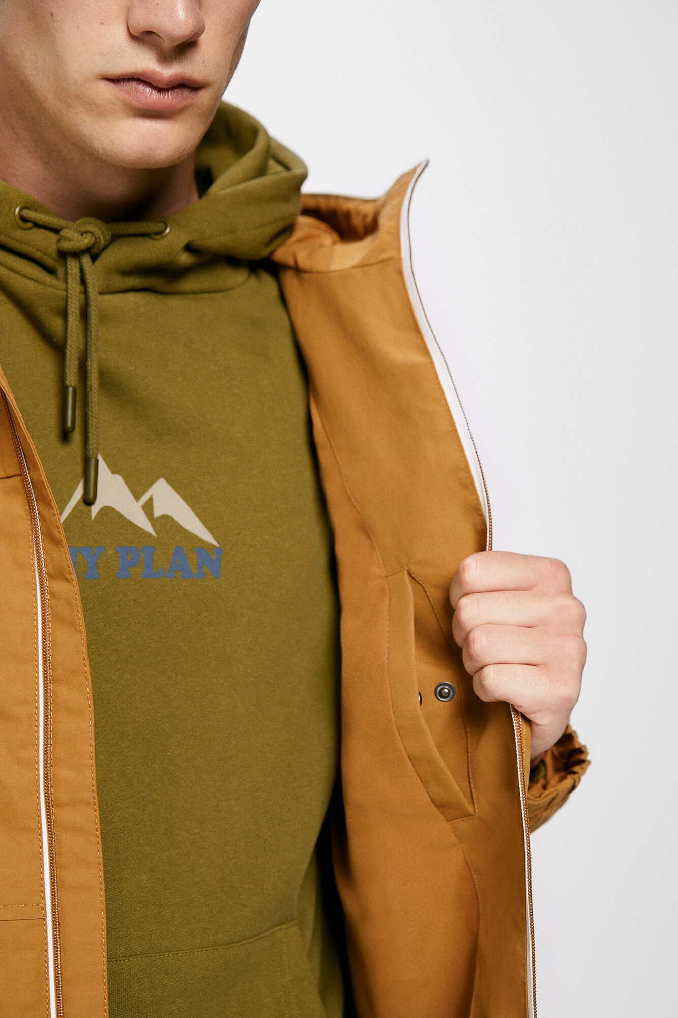 Parka técnica para meninas