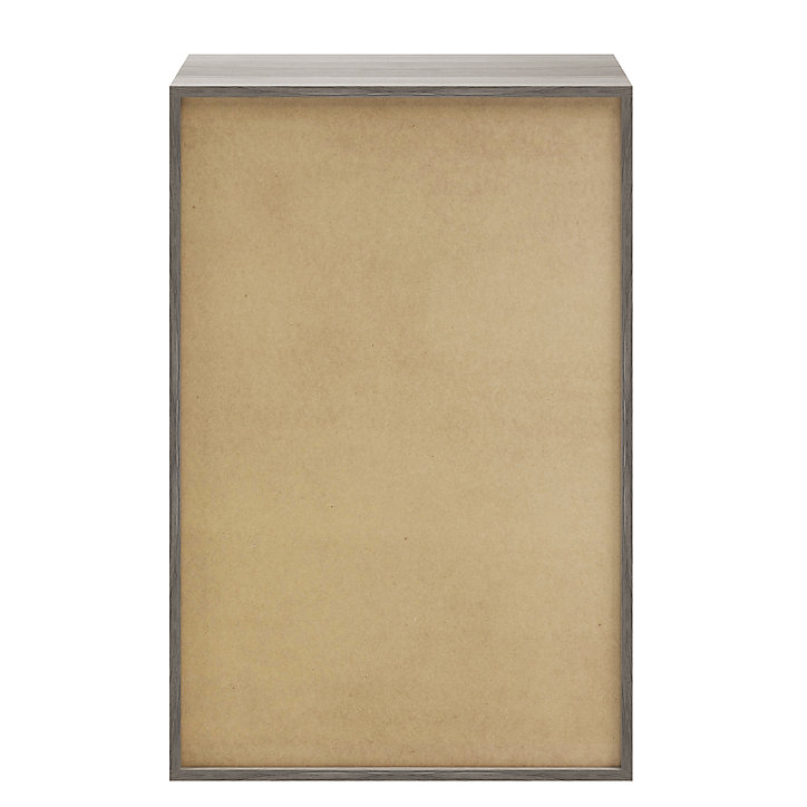 Caisson effet chêne grisé GoodHome Atomia H. 112,5 x L. 75 x P. 35 cm