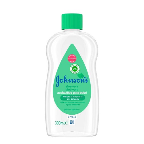 Johnson's Baby Óleo Aloe Vera 300ml
