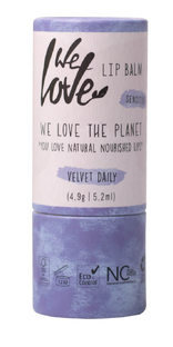 We Love The Planet We Love Lipbalm Velvet Daily - Sensitive 4,9GR