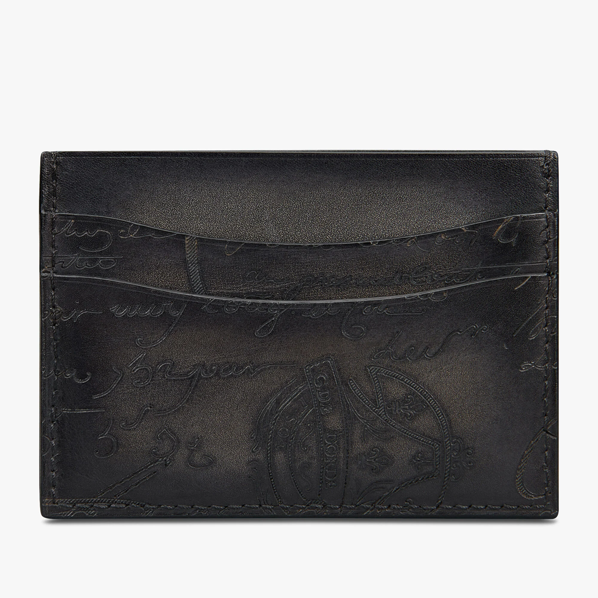 Porte-Cartes Bambou Neo En Cuir Scritto