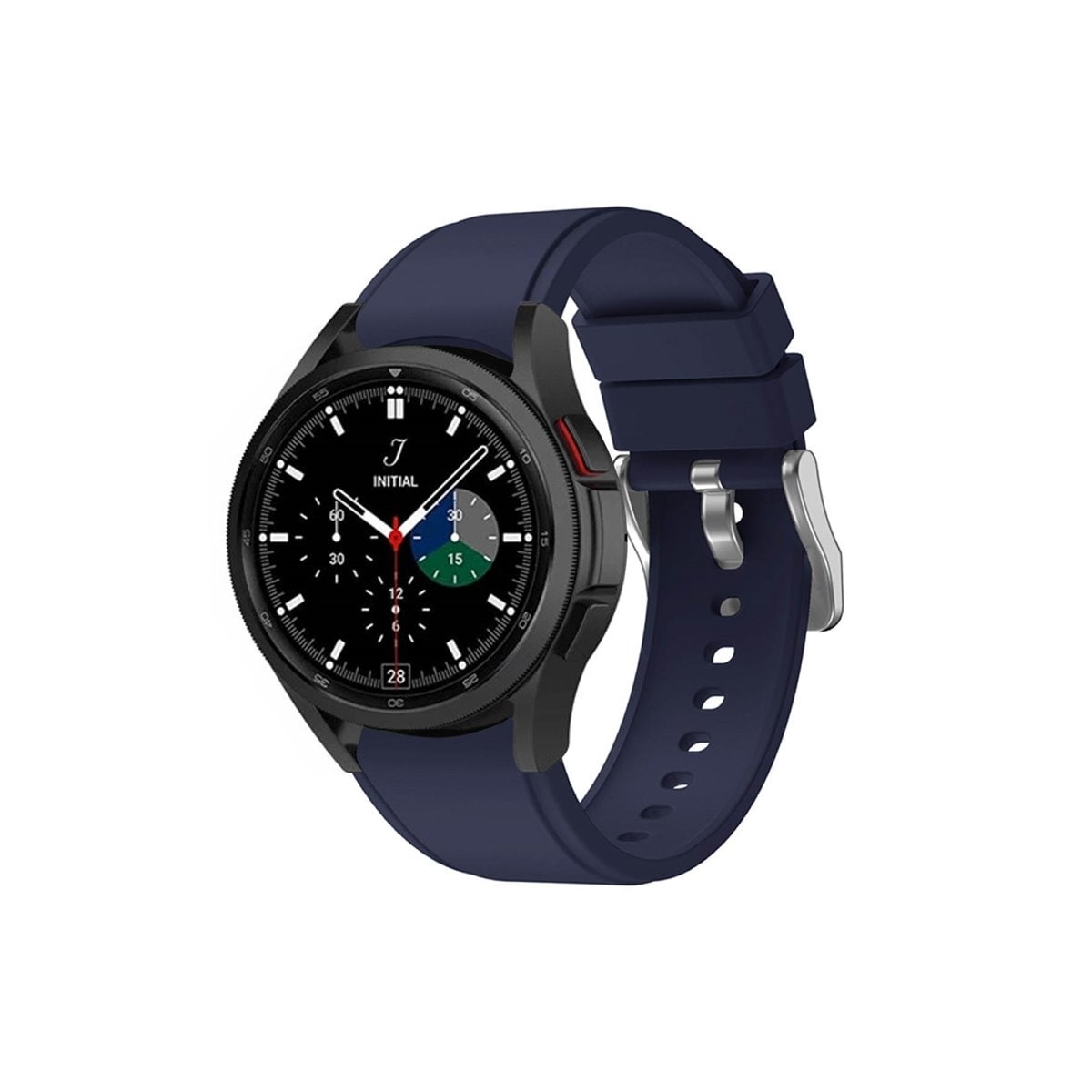 Sport armbånd till Samsung Galaxy Watch 4 Classic (46mm) - Mørke bl�