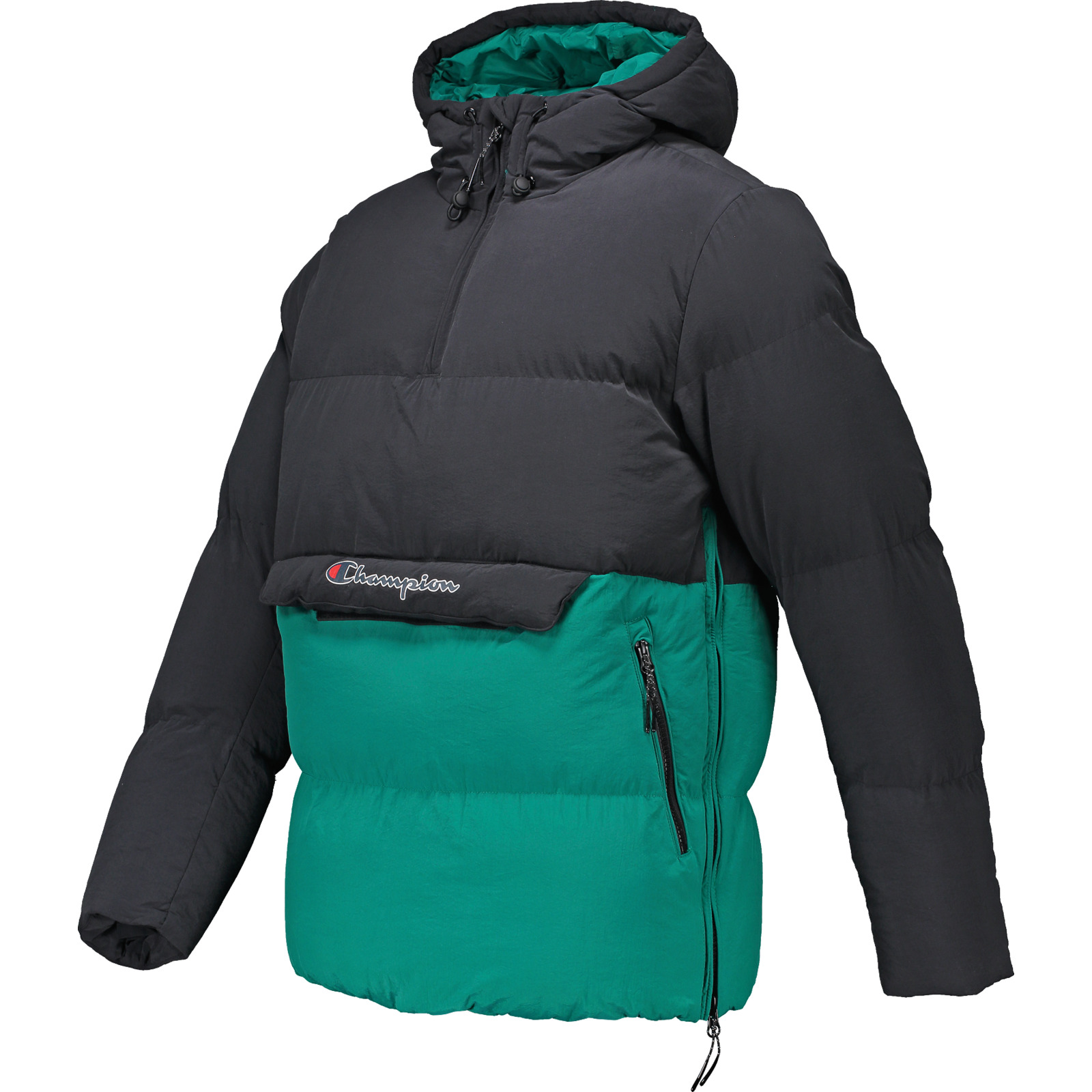 Champion Hooded Jacket Hr., schwarz, XS