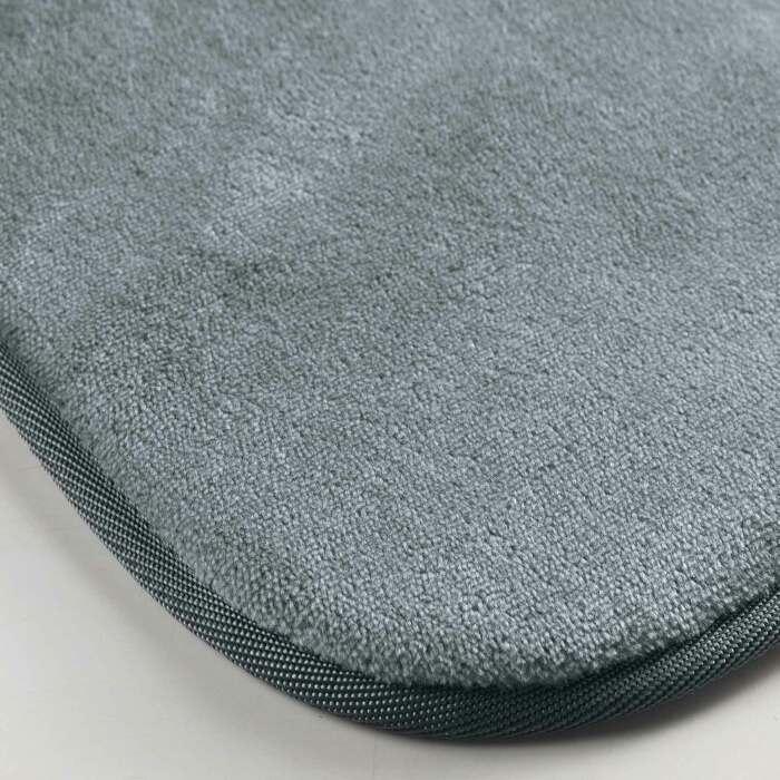 TAPIS RECTANGLE 120X170CM FLANELLE UNIE FLANOU GRIS