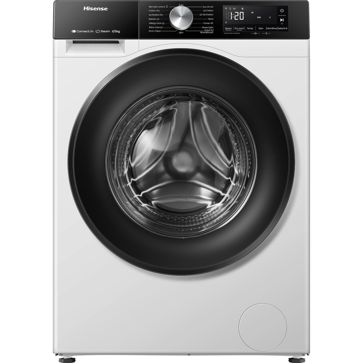 Hisense Kombinert vaskemaskin/tørketrommel HWD3S8514