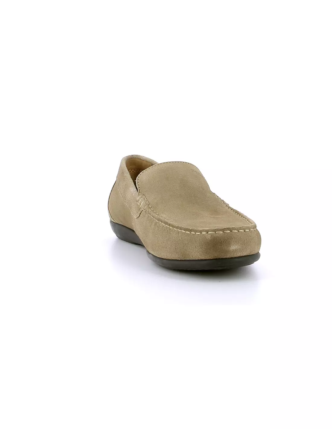 GEOX ASCANIO - Bateaux & mocassins SAND