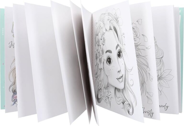 Top Model - Special Colouring Book - Malebog - Depesche - Bog