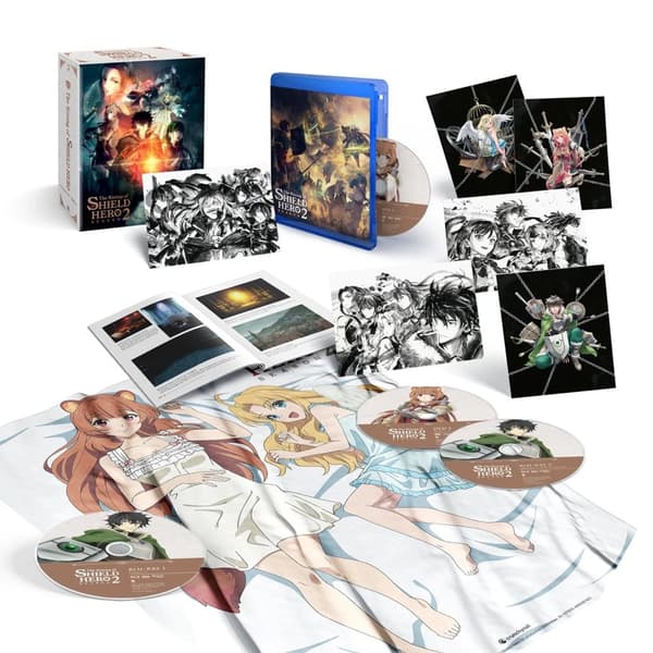 The Rising of the Shield Hero: Season 2 Limited Edition [15] Blu-ray Box Set Region 2 (Brand New)
