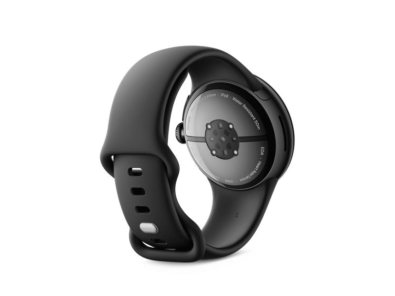Google Pixel Watch 3 4G 41 mm Schwarz Schlanke Smartwatch mit erweitertem Gesundheits- und Schlaftracking