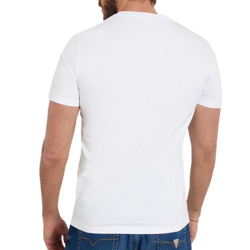 Guess T-shirt Blanc Homme Guess M4YI15I3Z14