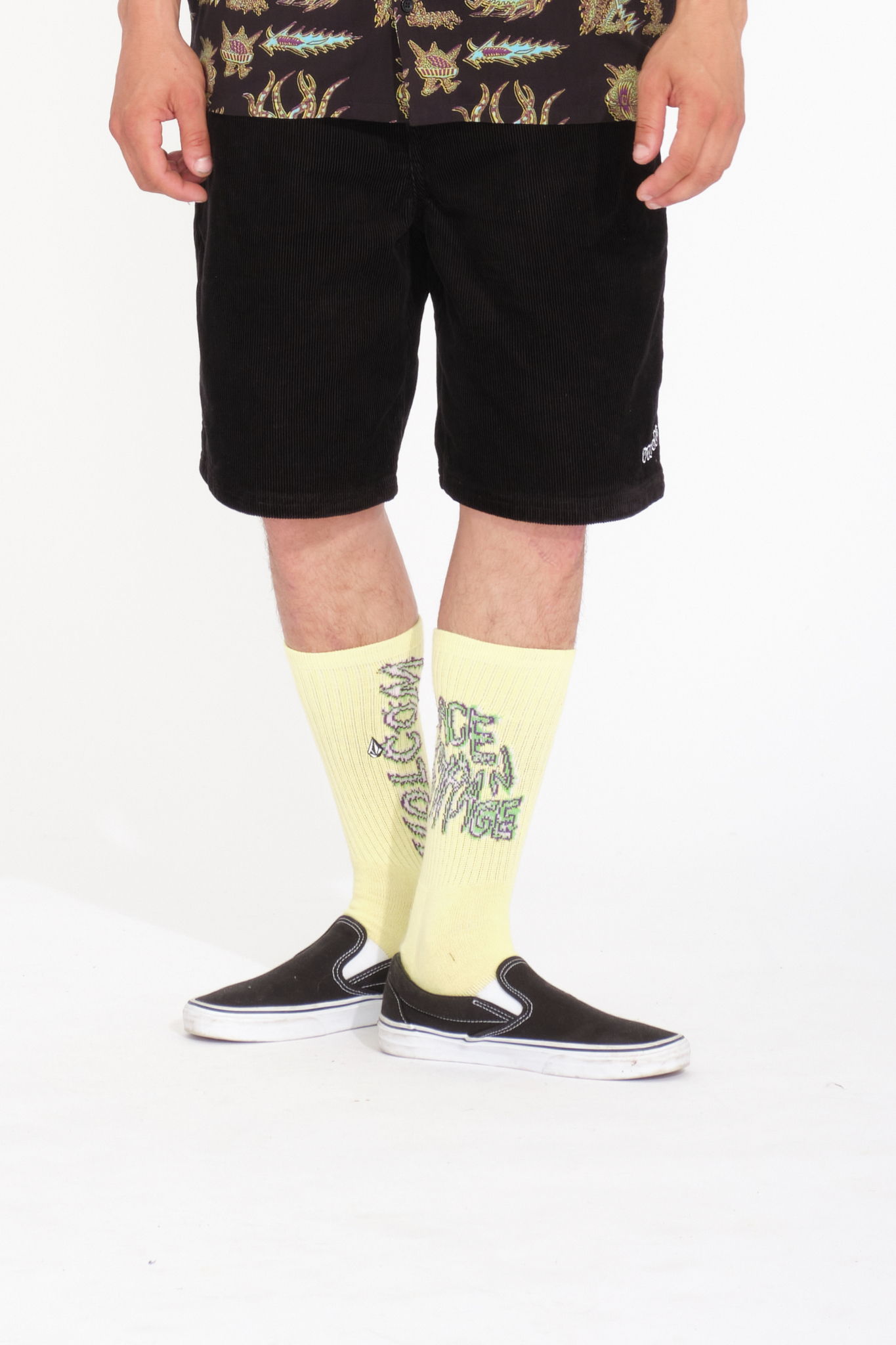 Volcom FA Tetsunori Sock Aura Yellow
