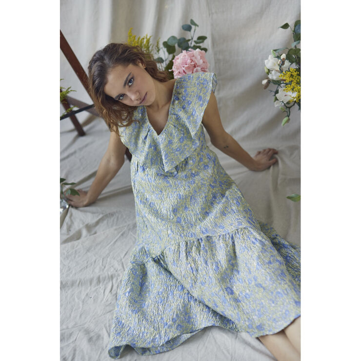 A-VIEW Chia dress Ecru