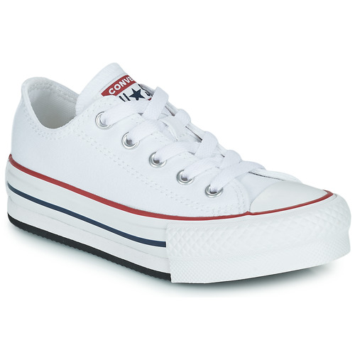 Converse - CHUCK TAYLOR ALL STAR EVA LIFT FOUNDATION OX - Blanc