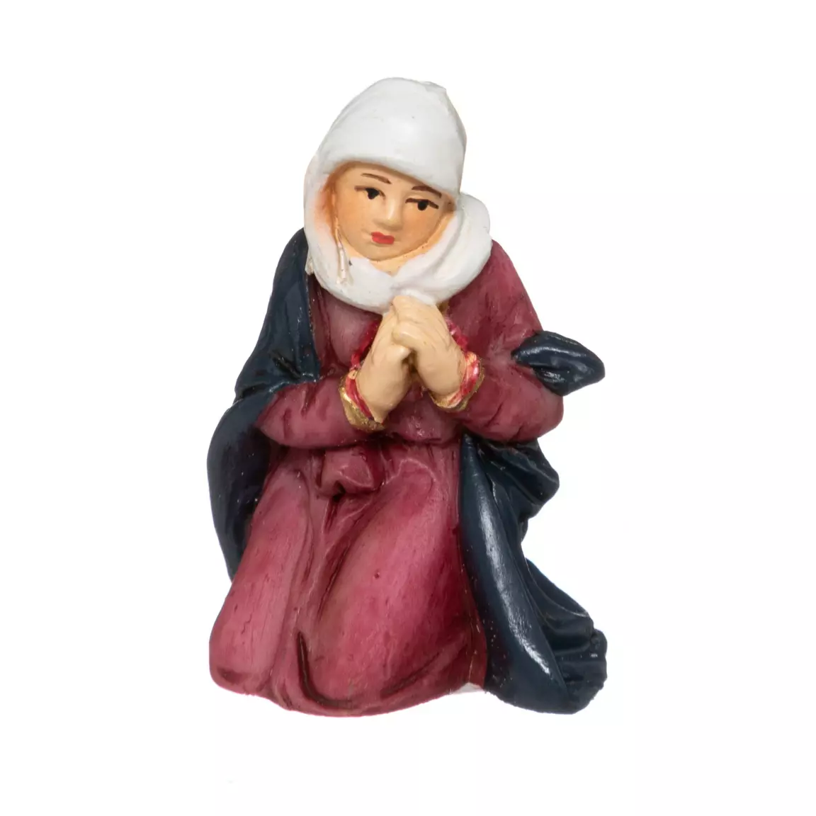 Les 11 petits santons (Hauteur 7 cm) de Sainte-Louise