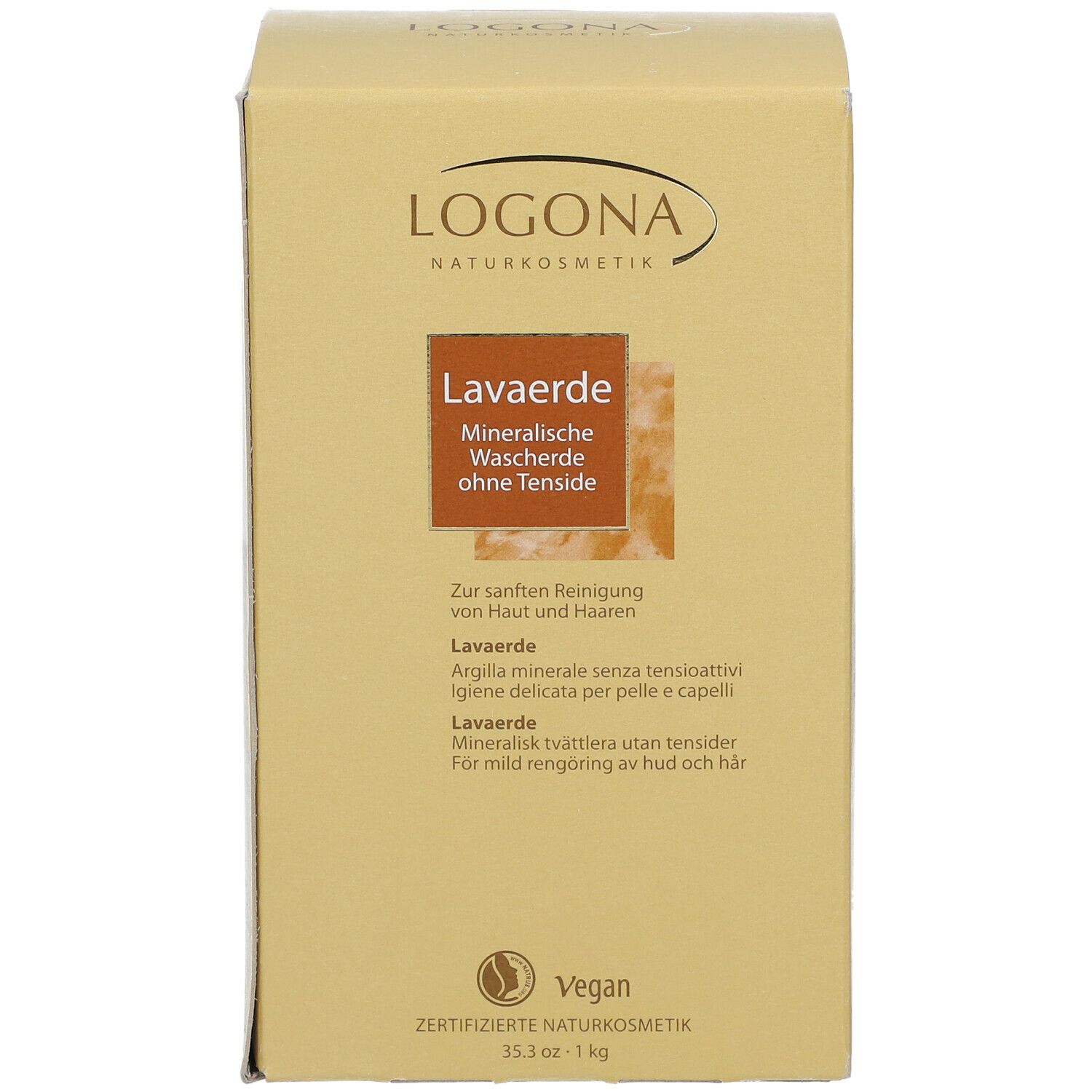 LOGONA Naturkosmetik Lavaerde Pulver