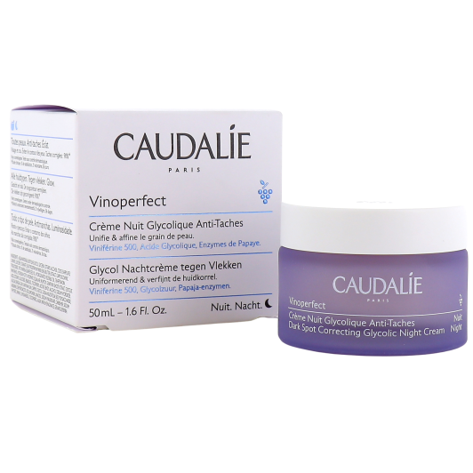 Crème de nuit glycolique anti-taches Vinoperfect Caudalie