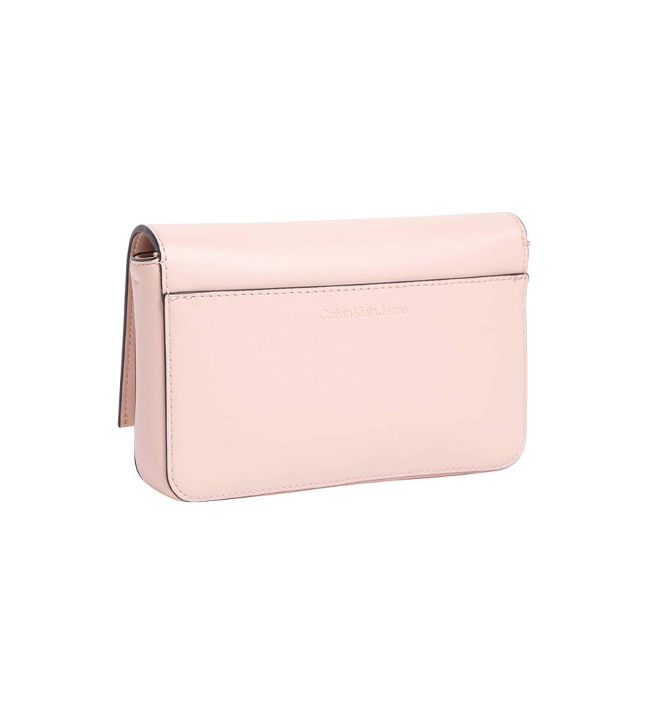 Bolsa transversal Calvin Klein Jeans Sculpted PH CB19 rosa monocromática