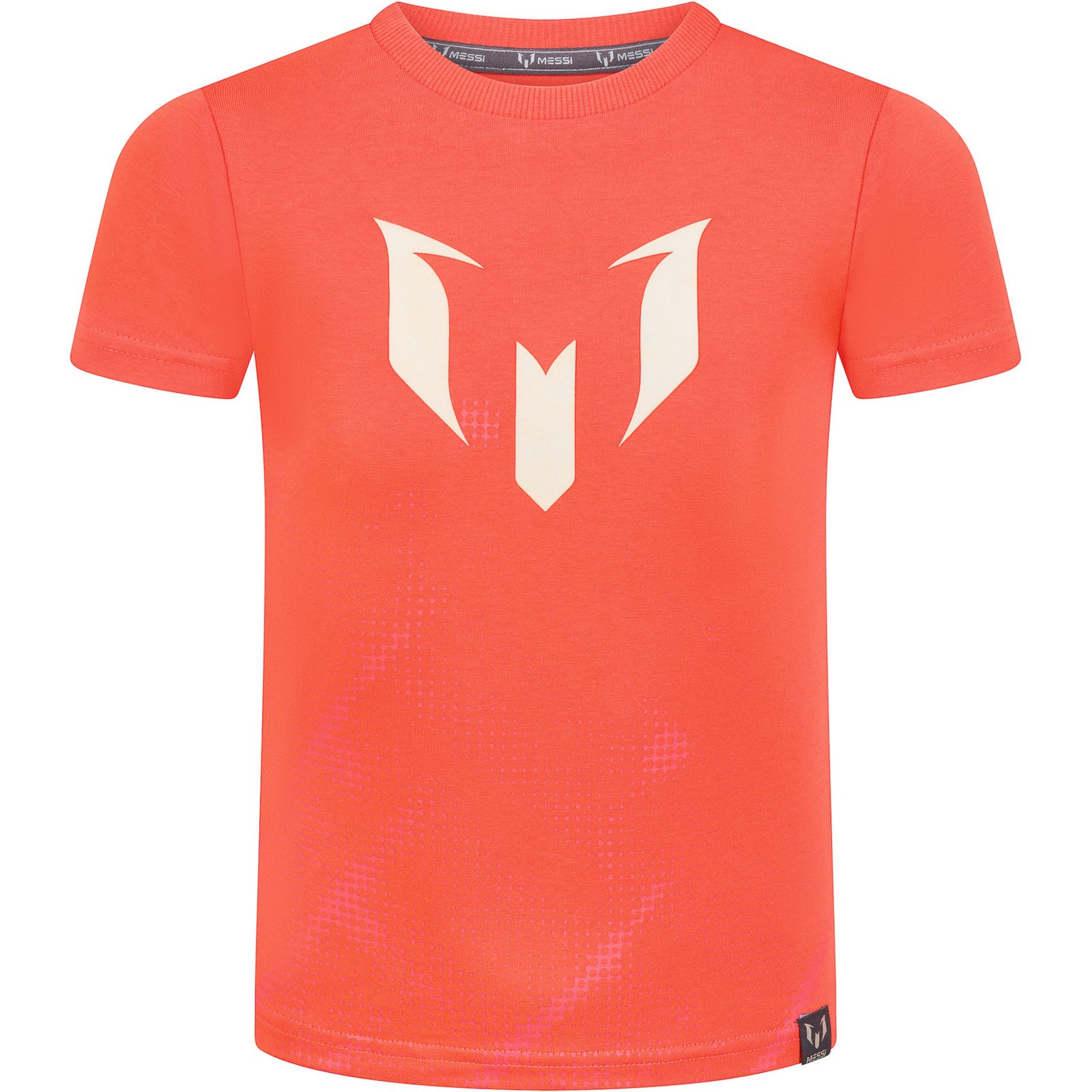 Messi Kinder-T-Shirt orange