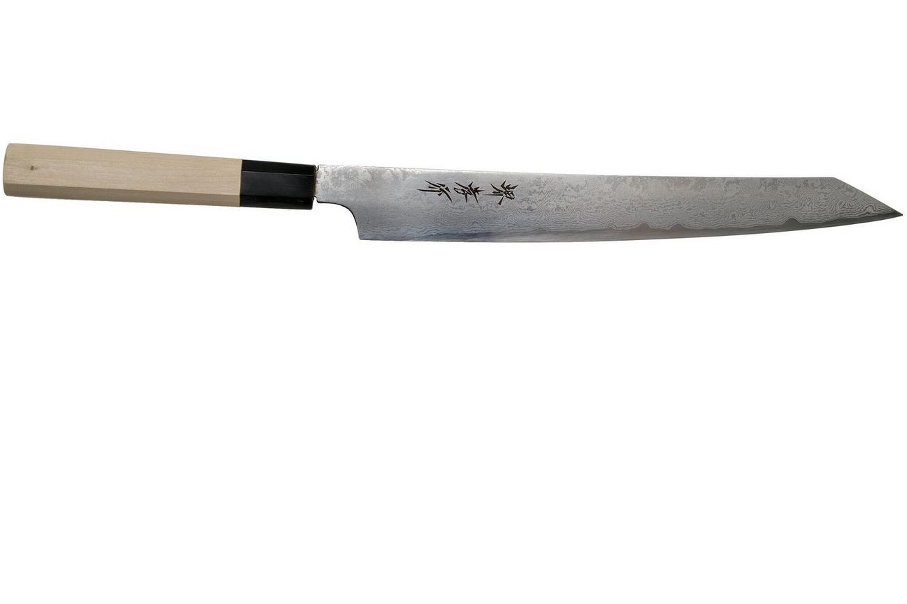 Sakai Takayuki Gin San 33-Layer Damascus yanagiba 27 cm