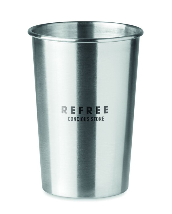 GiftRetail MO6362 - BONGO Gobelet en acier inox 350ml