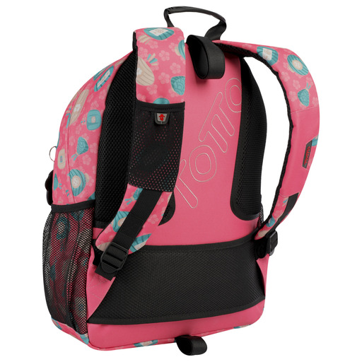 Mochila Totto para aquarela, adaptável a carrinho.