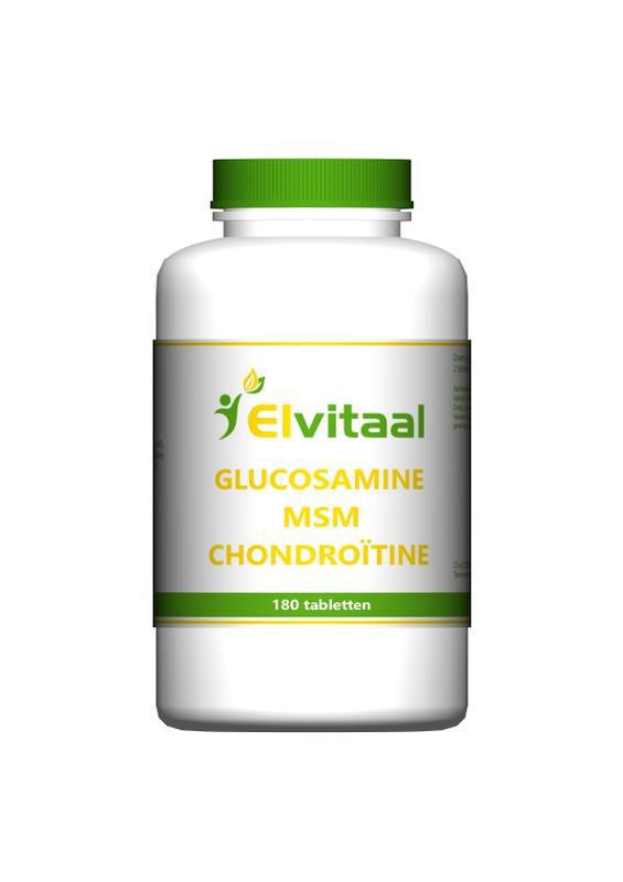 Elvitaal Glucosamine msm chondroitine 180st