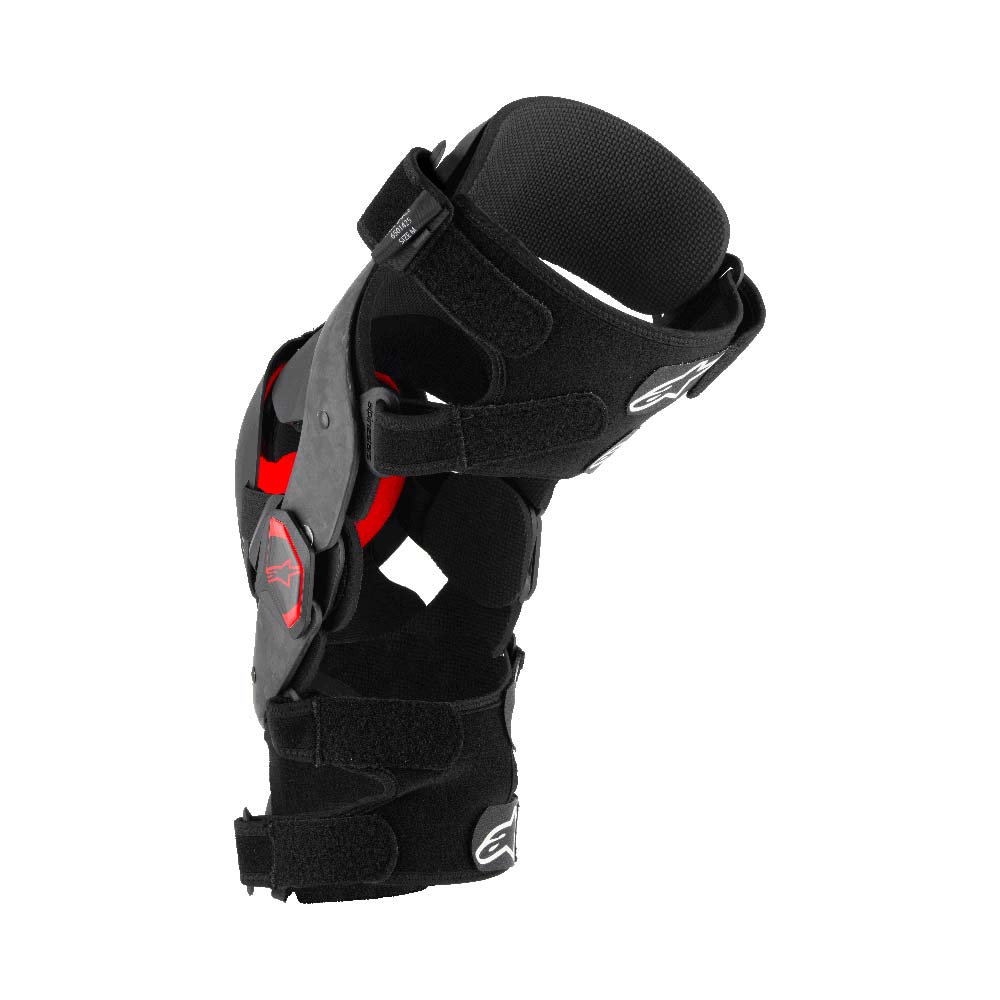 Alpinestars - Genouillères Supertech RK-10 Noir / Rouge