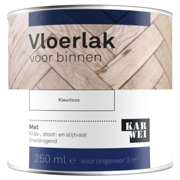 KARWEI vloerlak mat kleurloos 250 ml