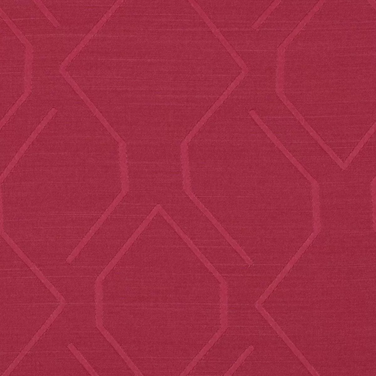 Nachtvorhang Jacquard Rombo Rot