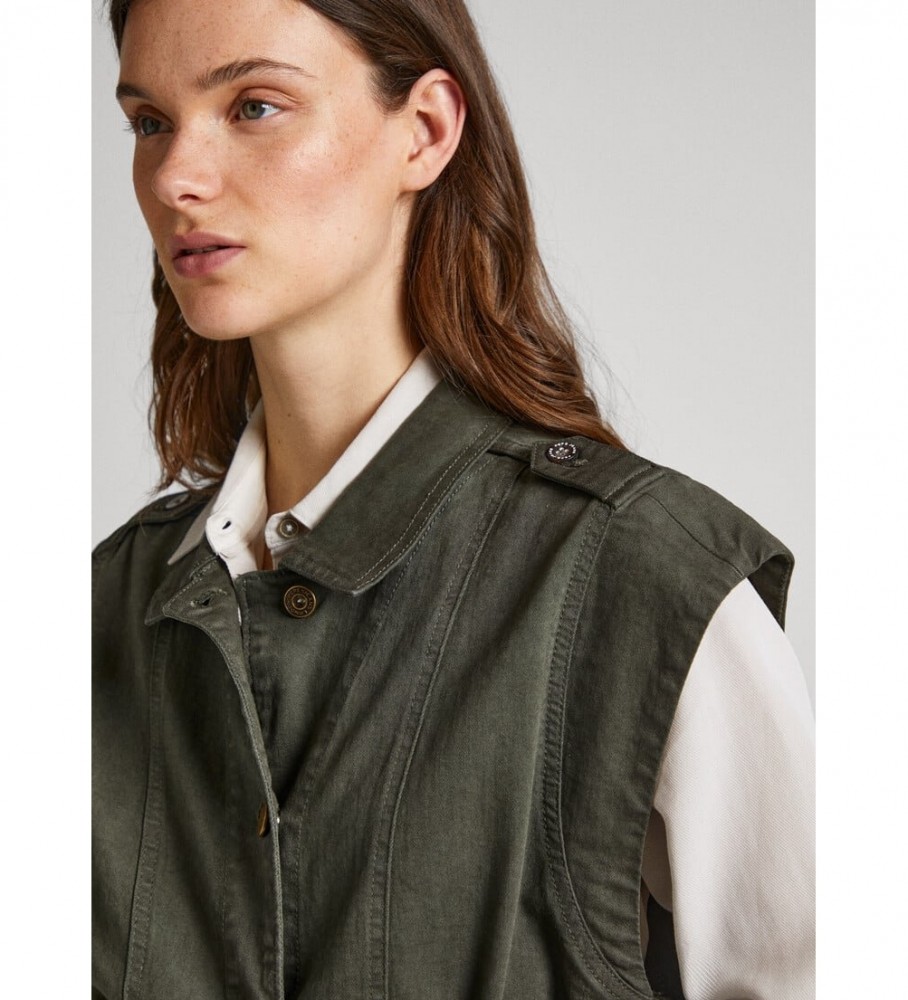 Pepe Jeans Casaco Jolina verde