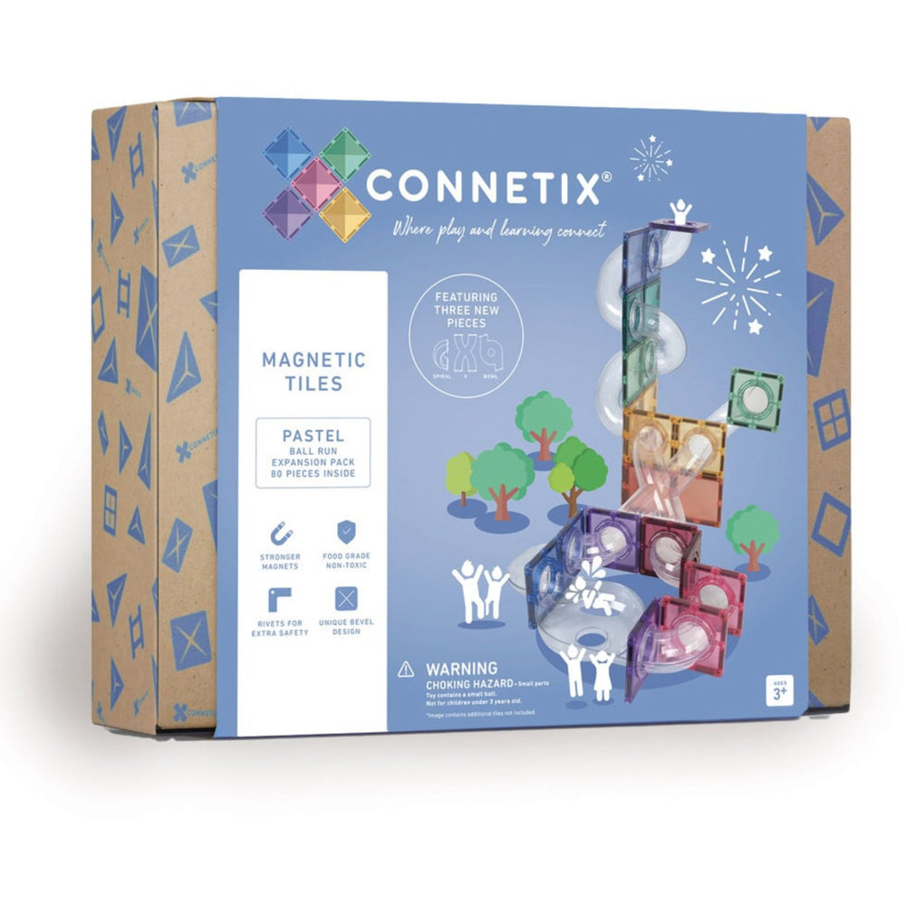 Køb Connetix Pastel Bold Run Expansion Pak 80 Styks