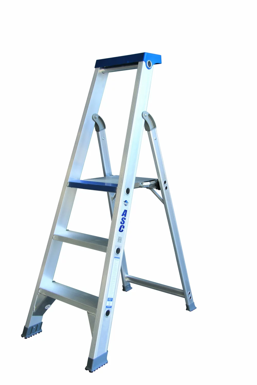 ASC 990608857 BT Trap - Enkel - Aluminium - 3 treden - max. werkhoogte 2.60 m.