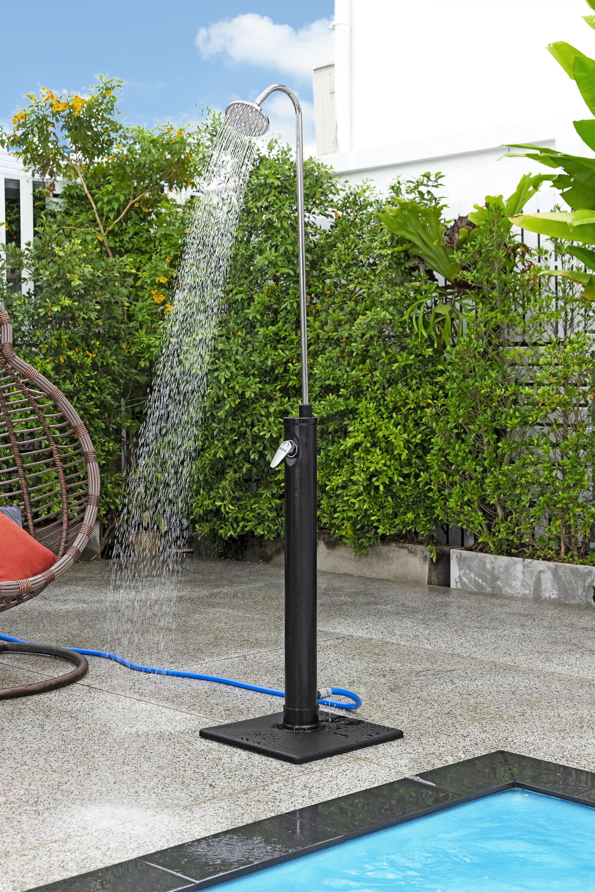 Gartendusche Flowclear Solarflow 8L