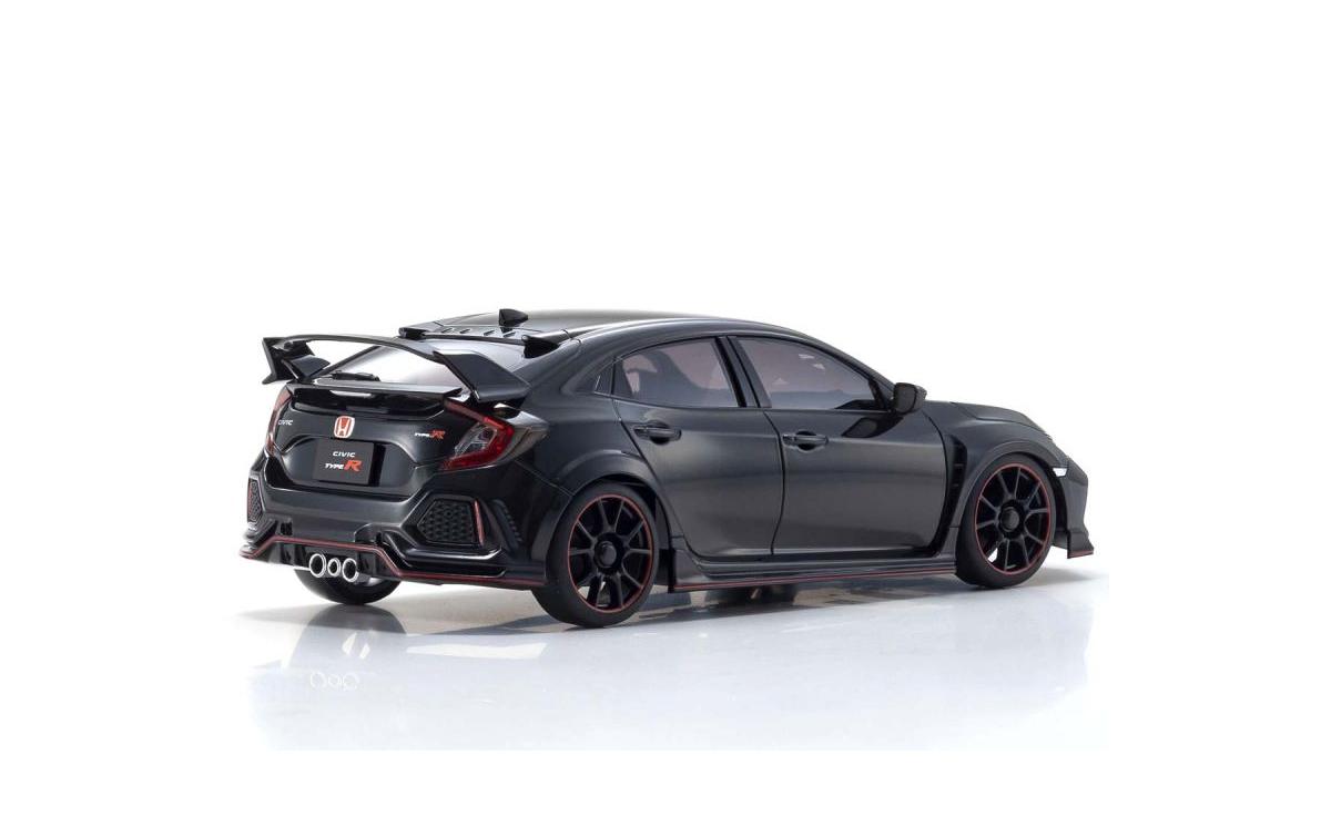 Mini-Z MA-020 Honda Civic Type-R, Schwarz 1:27, Readyset<br>AWD Mini-Z Modell mit Drift-Reifen im Readyset