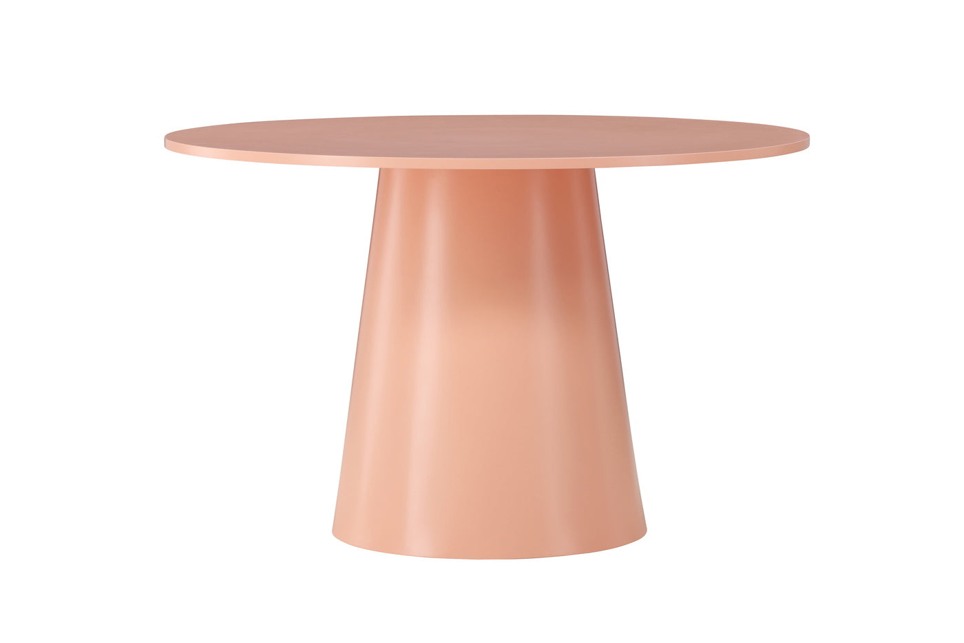 FjÃ´rd - Eettafel Rond - Roze MDF - 120cm - Lanzo