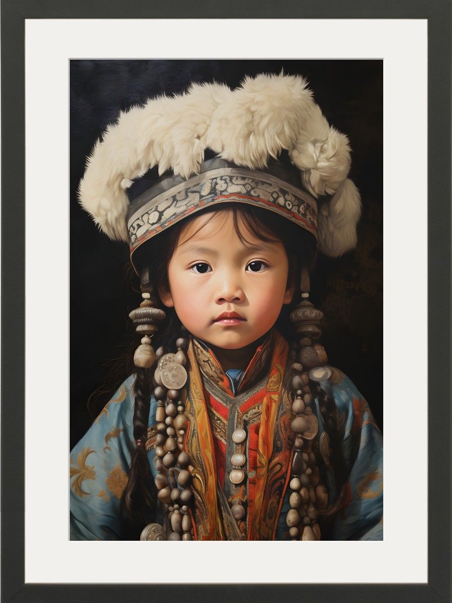 Art Print Traditional Child