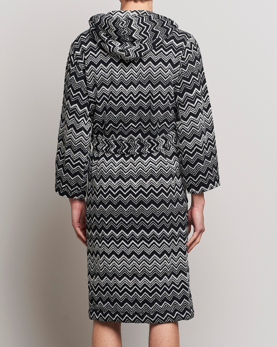 Missoni Home Keith Bathrobe Grey/Black