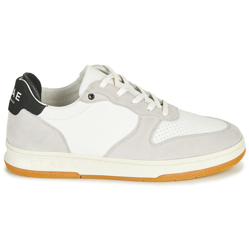 Clae - MALONE - Blanc / Gris