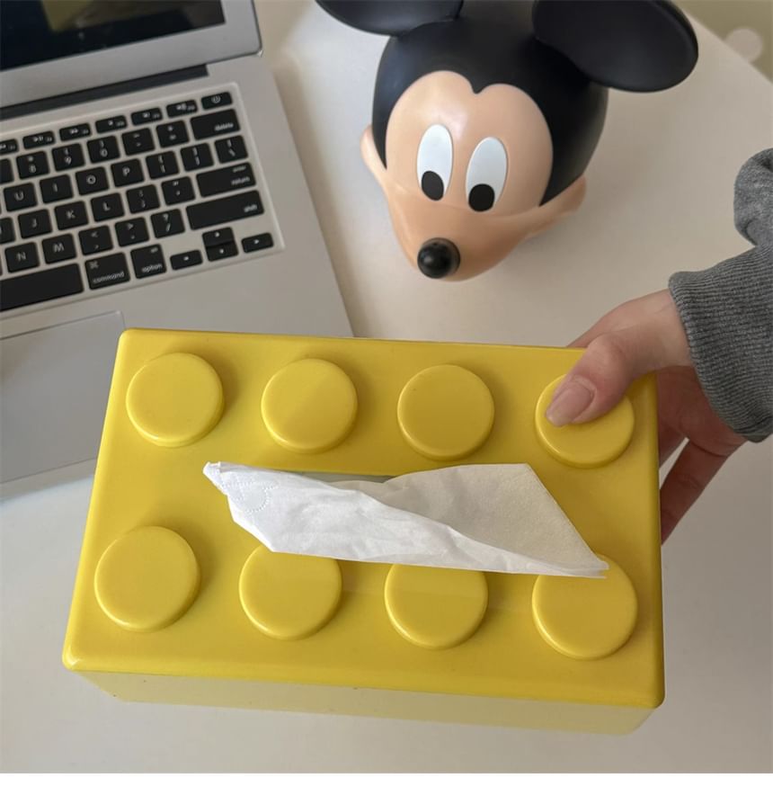 Minbrogy - Speelgoedblok Plastic Tissue Box