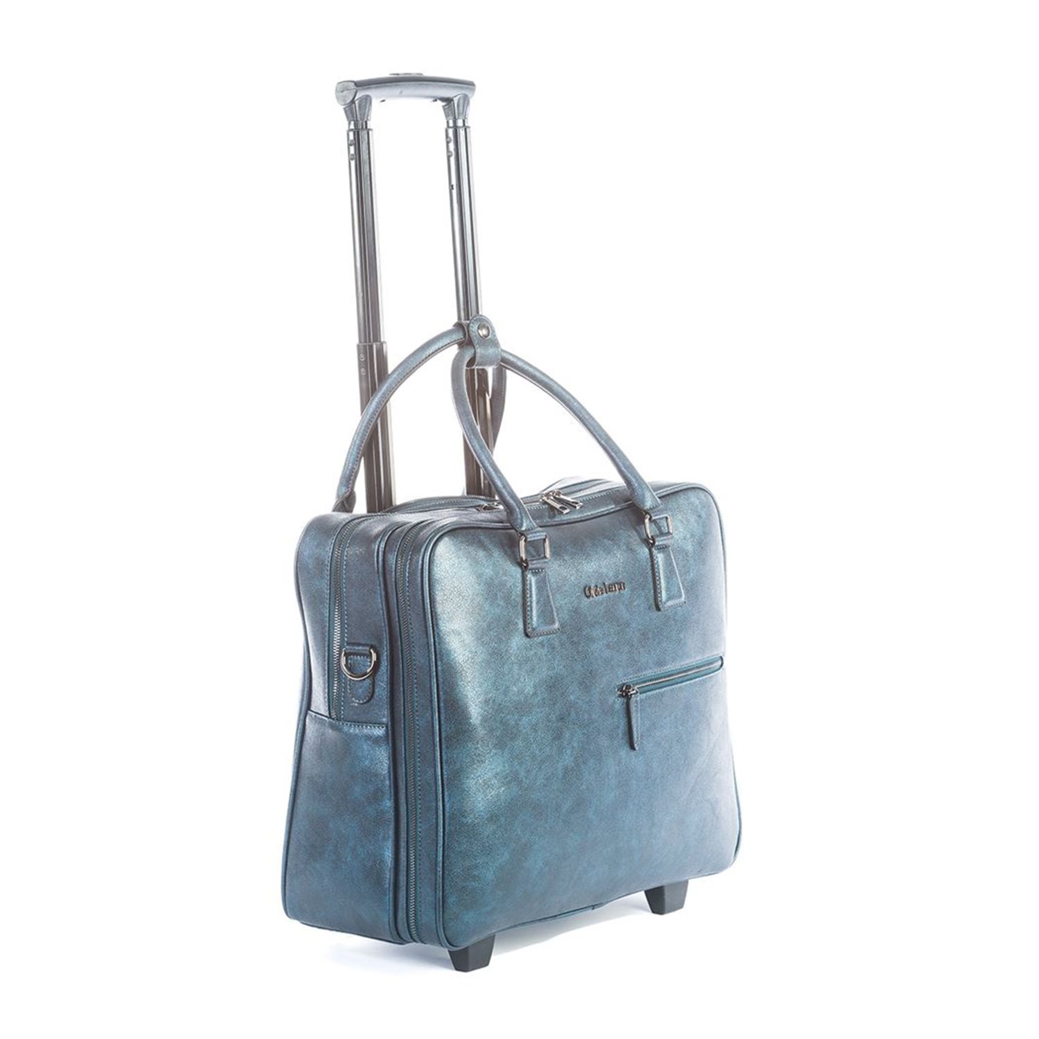 Olivia Lauren Peyton Business Trolley blue/grey