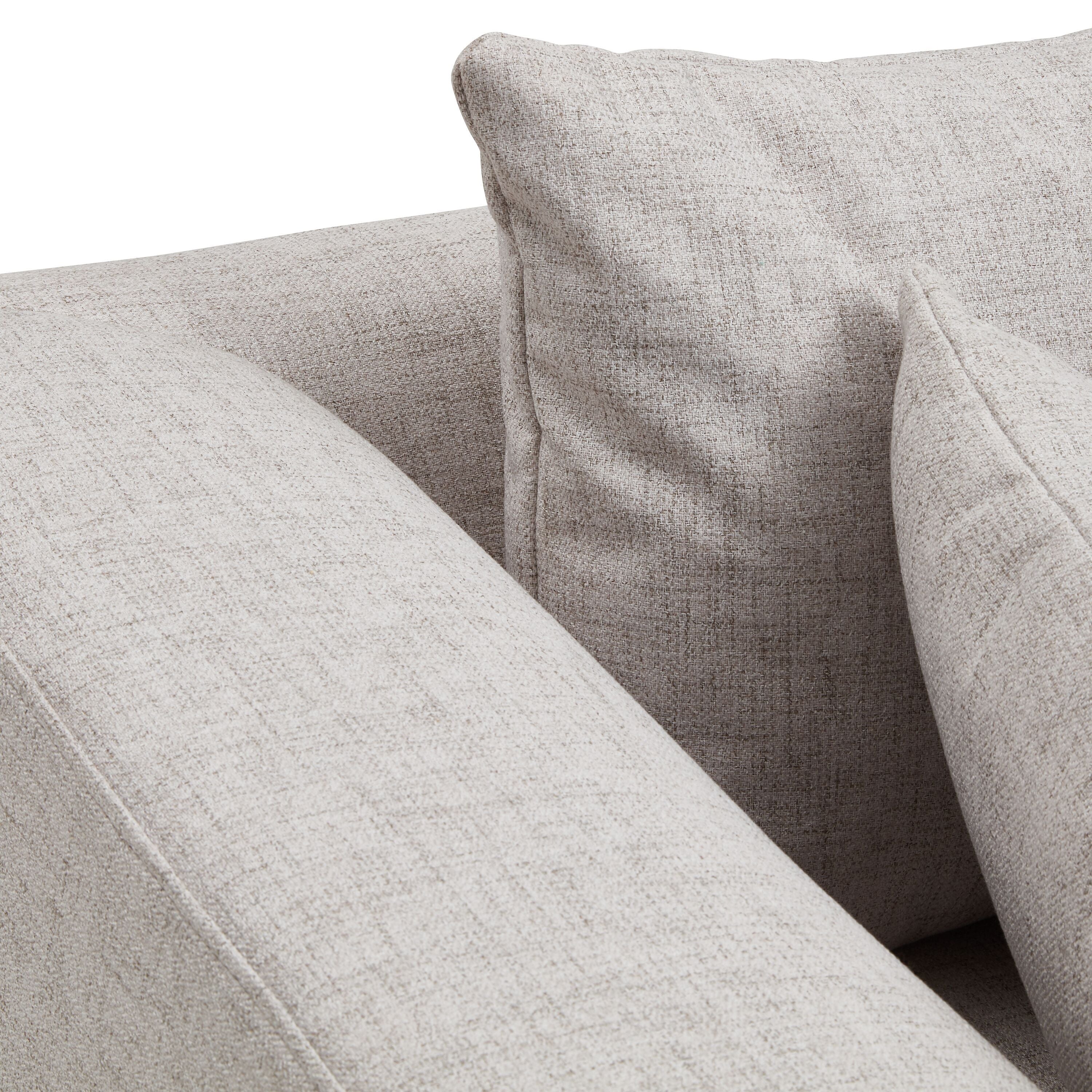 CUNO Ecksofa - Hellgrau / B: 280.0 cm x T: 171.0 cm x H: 80.0 cm