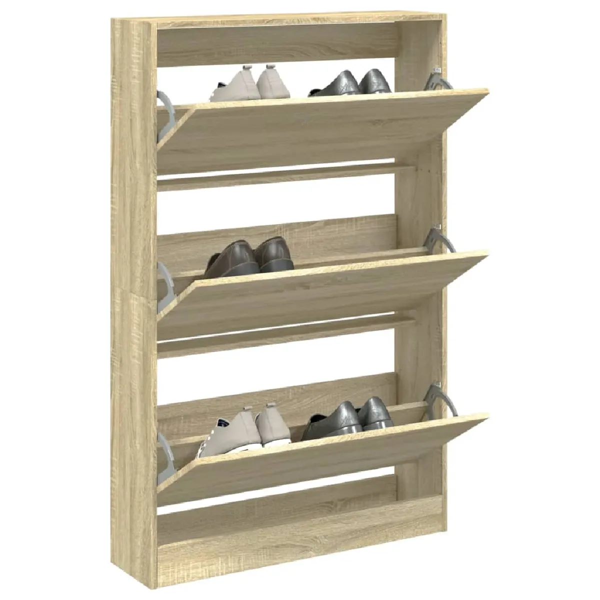 vidaXL Armoire à chaussures - Chêne sonoma