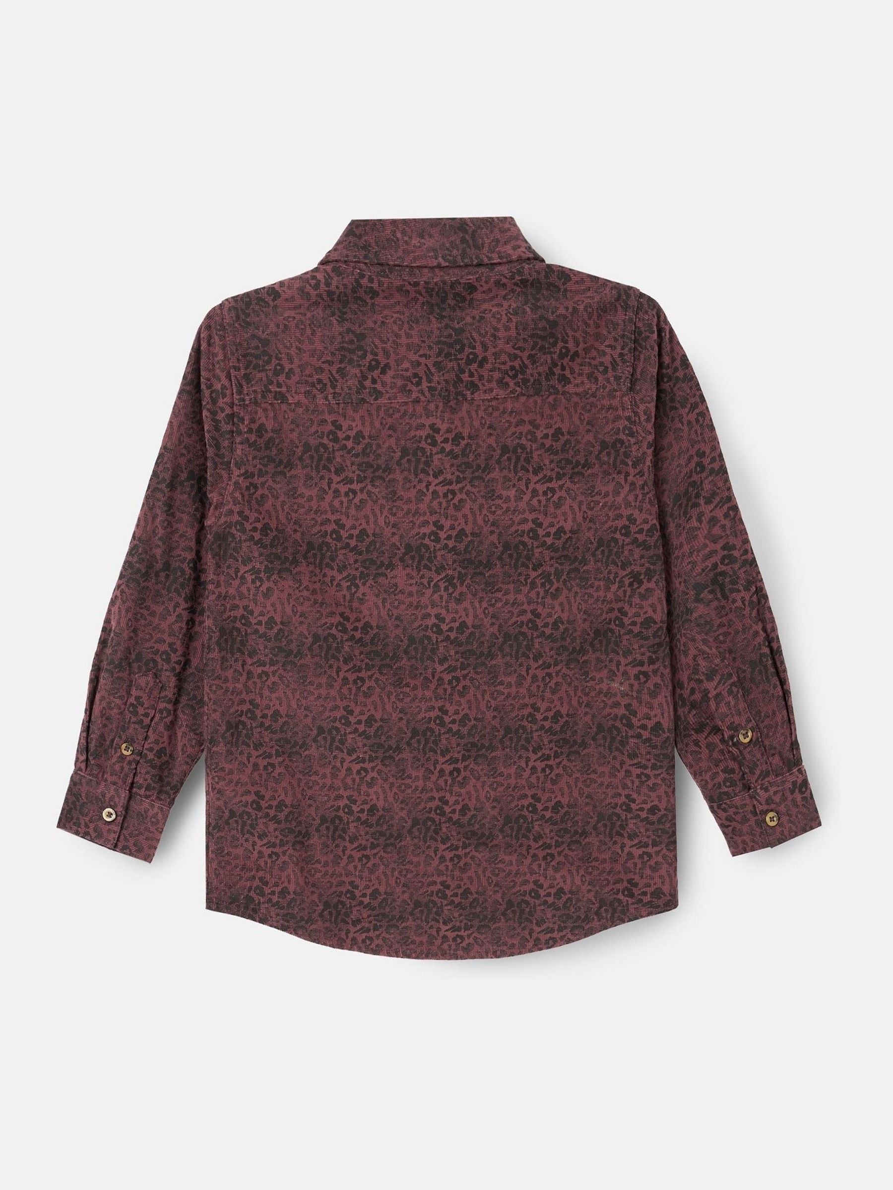 Angel & Rocket Hayes Leopard Jacquard Shirt