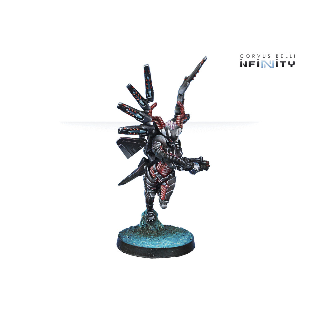 Infinity - Combined Army - Fraacta Drop Unit (Boarding Shotgun, Spitfire)