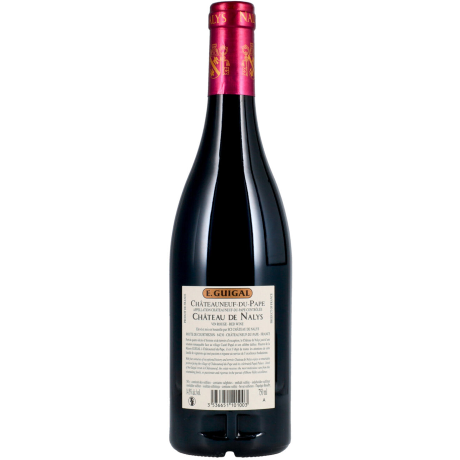 Châteauneuf-du-Pape AOP Château de Nalys E. Guigal -75cl