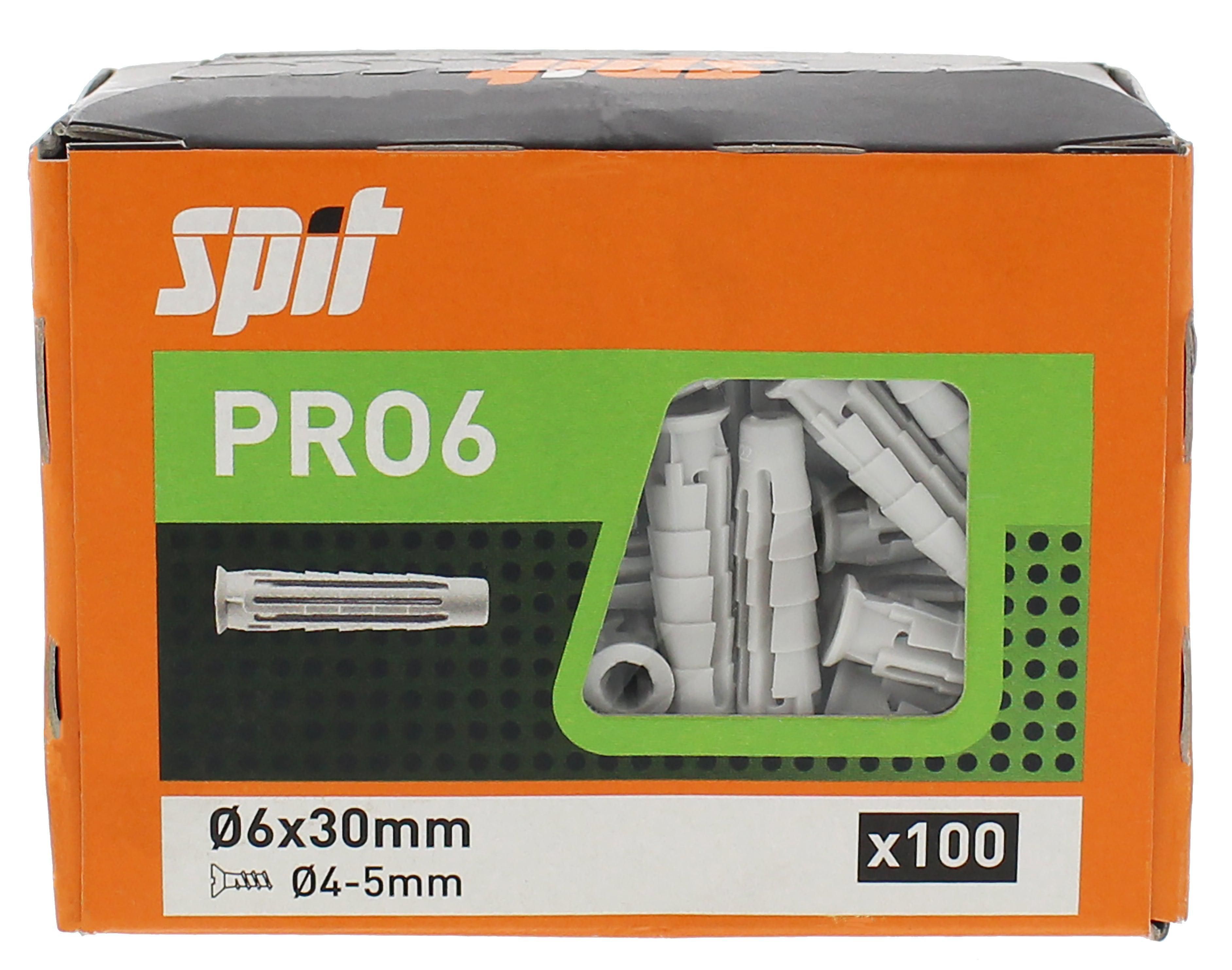 Spit Pro6 universele Plug 6x30 - 565643