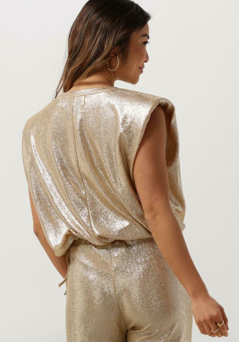 NUKUS gouden nukus top babette top
