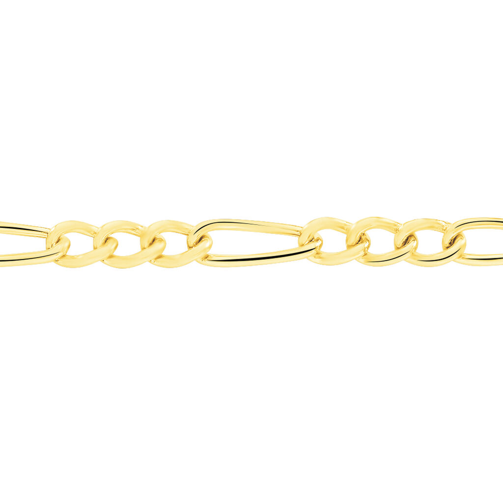 Chaîne Valene Maille Alternée 1/3 Or Jaune