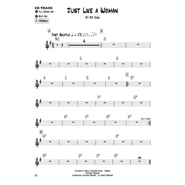 Hal Leonard Blues Play-Along B.B. King